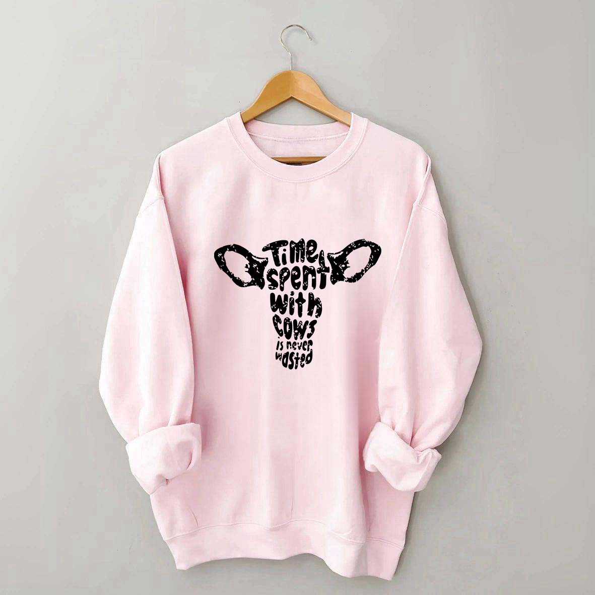 Farm Girl Cow Life Sweatshirt