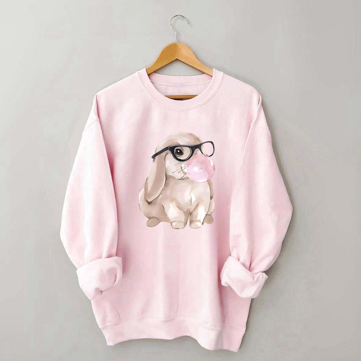 Cute Rabbit Easter Family Sweatshirt