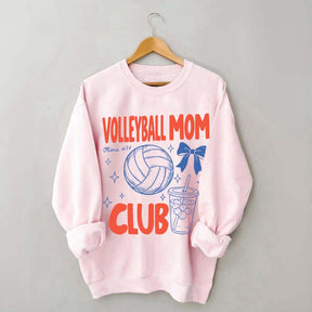Custom Volleyball Mom Club Sweatshirt