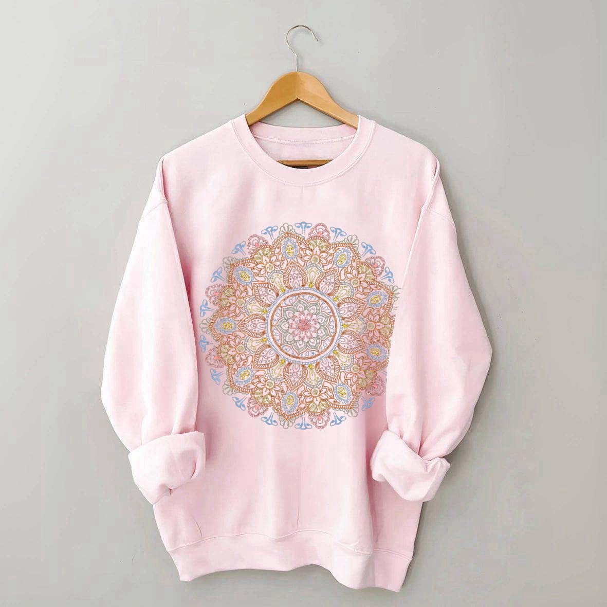 Retro Resist Subtle Mandala Sweatshirt