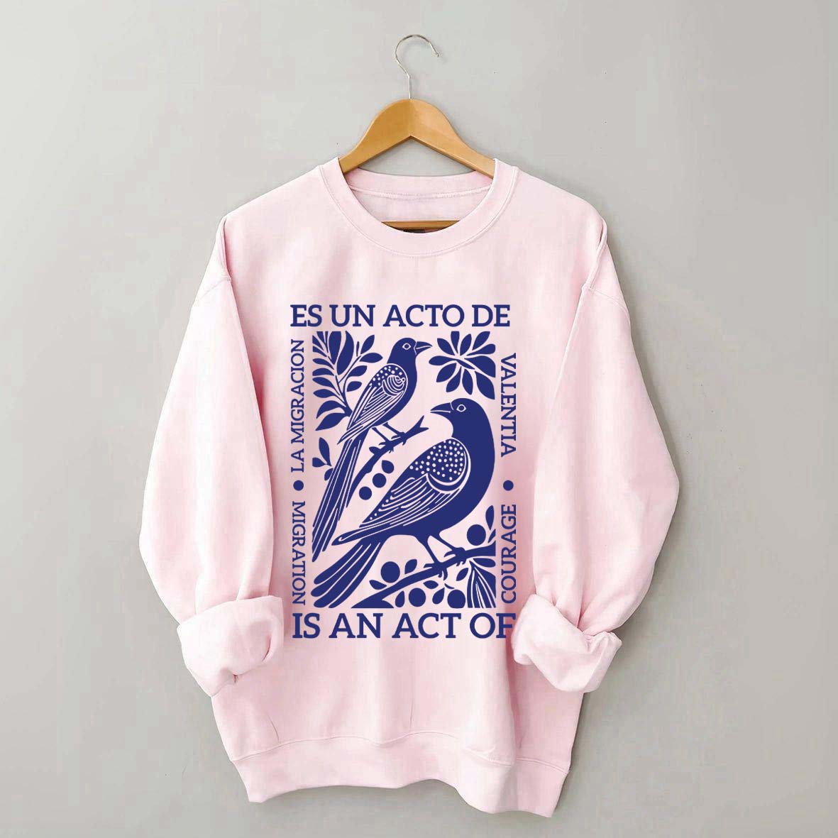 Migration Is An Act Of Courage Sweatshirt