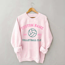 Personalized Volleyball Coach Sweatshirt