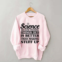 New Scientist Funny Sweatshirt
