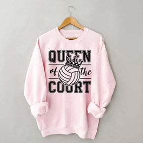 Volleyball Queen of the Court Sweatshirt