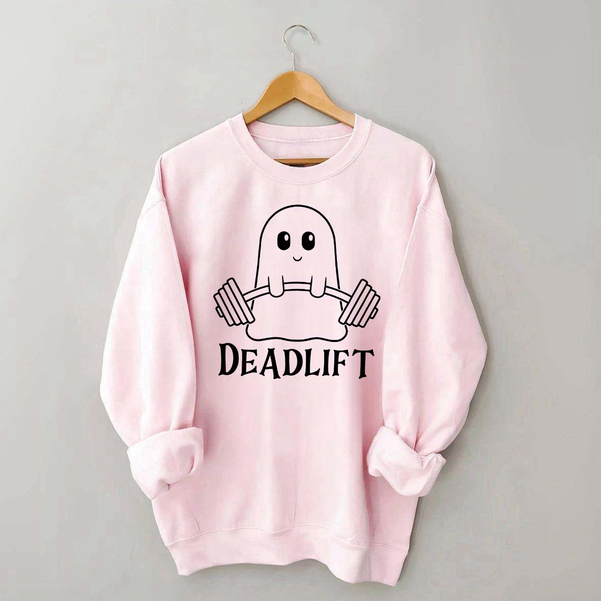 Cute Deadlift Ghost Sweatshirt