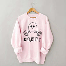 Cute Deadlift Ghost Sweatshirt
