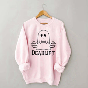 Cute Deadlift Ghost Sweatshirt