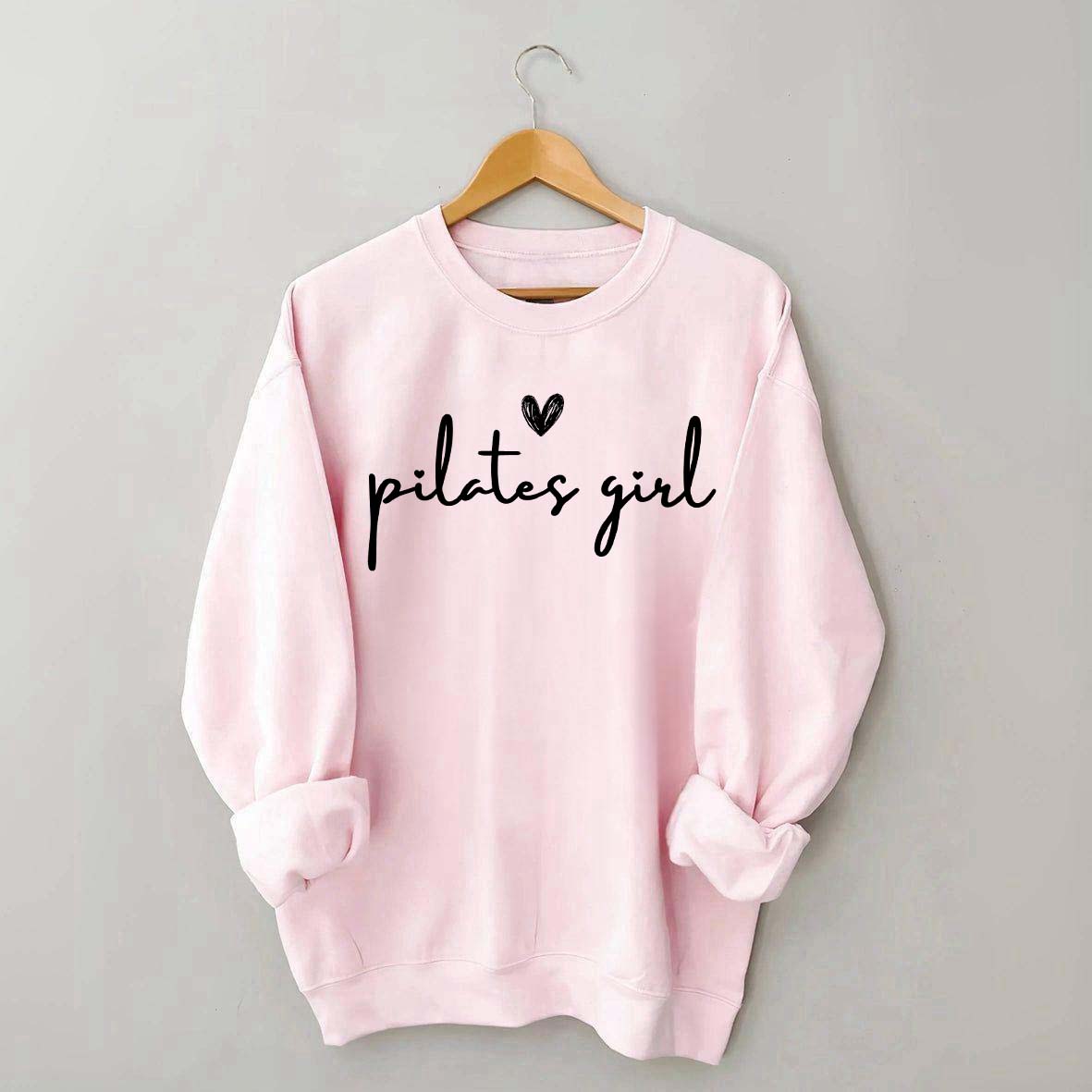 Yoga Workout Cute Pilates Girl Sweatshirt