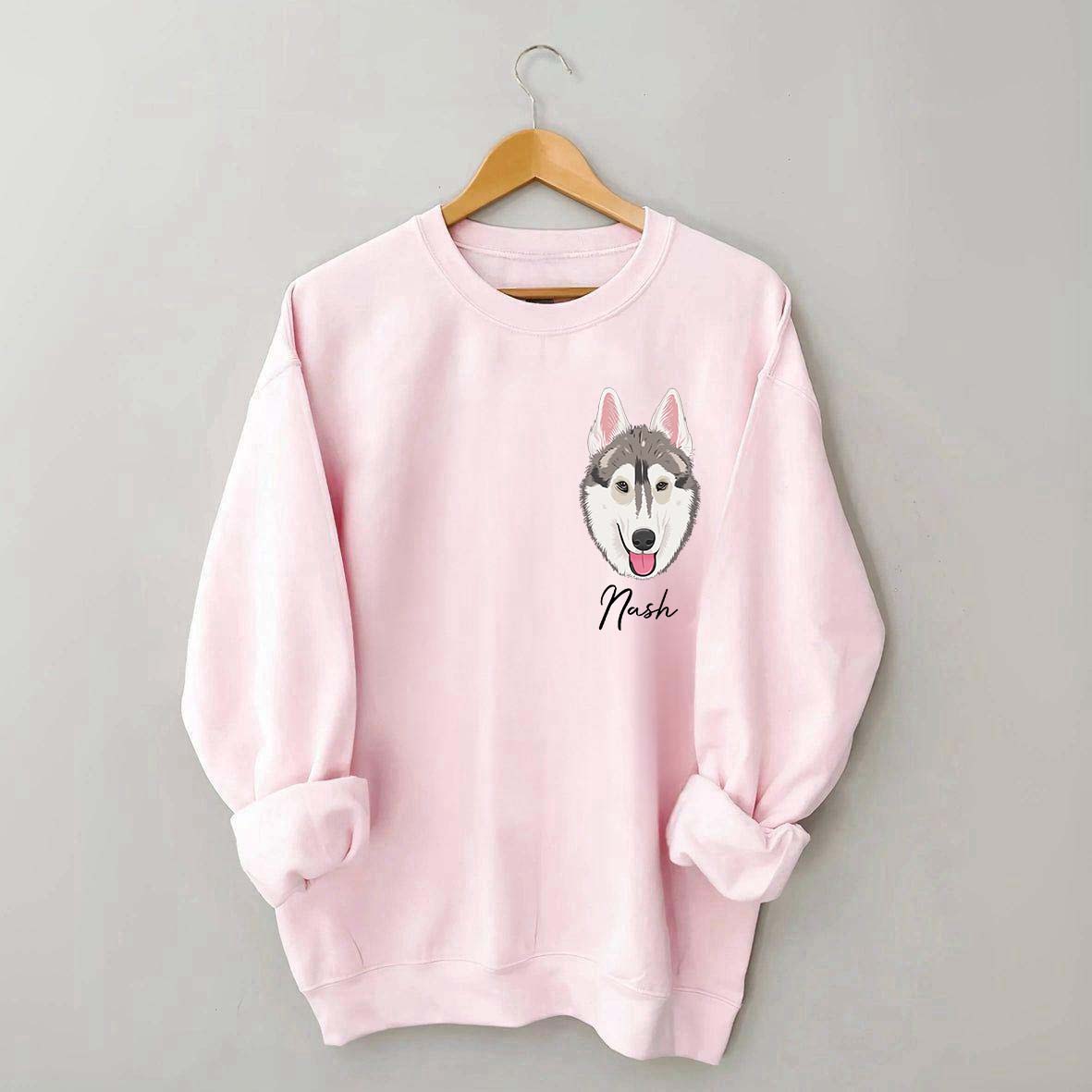 Custom Pet Portrait Sweatshirt