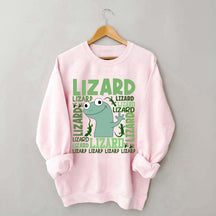 Lizard Lizard Funny Gecko Sweatshirt