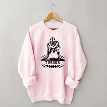 Custom Football Player Game Day Sweatshirt