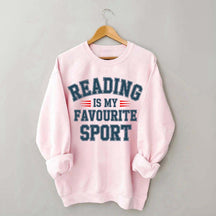 Librarian Reading Is My Favorite Sport Sweatshirt