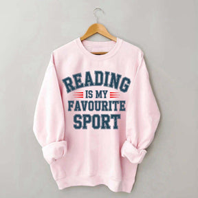 Librarian Reading Is My Favorite Sport Sweatshirt