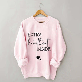 Extra Heartbeat Inside Sweatshirt