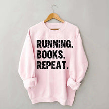 Running Books Repeat Sweatshirt