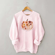 Autumn Leaves Faith Fall Crewneck Sweatshirt