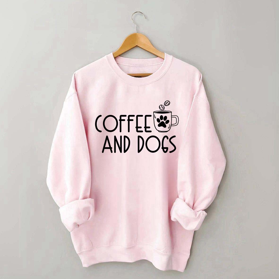 Coffee and Dogs Sweatshirt