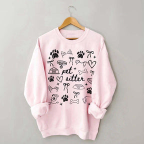 Comfort Colors Pet Sitter Dog Walker Sweatshirt