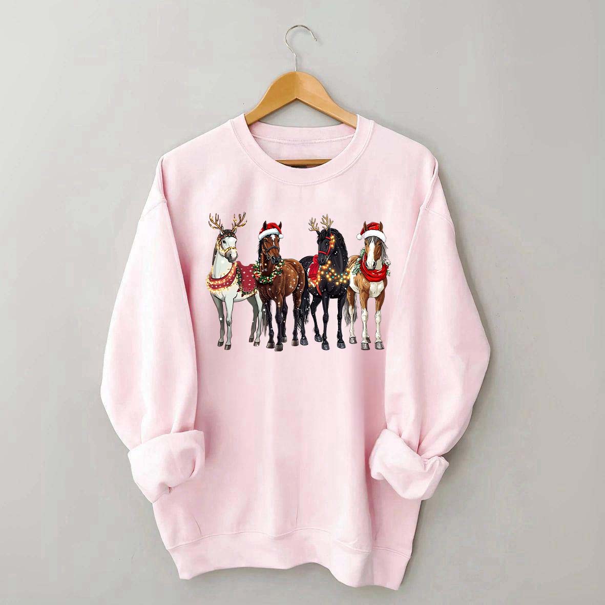 Horse Christmas Funny Sweatshirt