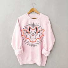 Retro Bat Spooky Season Sweatshirt