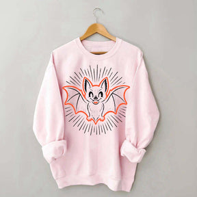 Retro Bat Spooky Season Sweatshirt