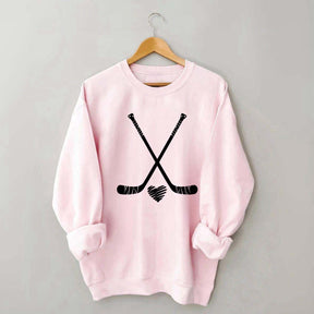 Hockey Mom Fan Sweatshirt