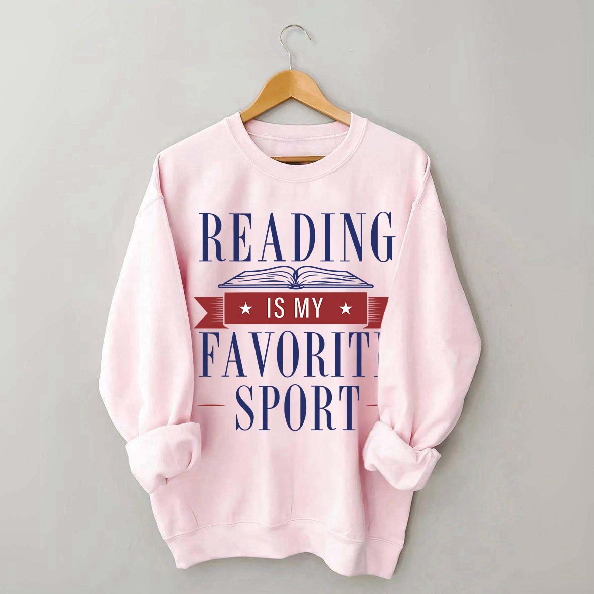 Reading Is My Favorite Sport Librarian Lover Sweatshirt