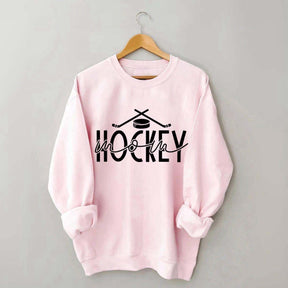 Funny Hockey Mom Sweatshirt