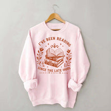 Reading Floral Book Club Reader Sweatshirt