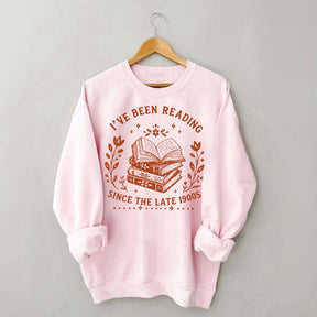 Reading Floral Book Club Reader Sweatshirt