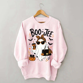 Coquette Ghost Leopard Cute Sweatshirt