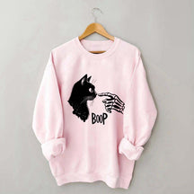 Cat Halloween Boop Sweatshirt