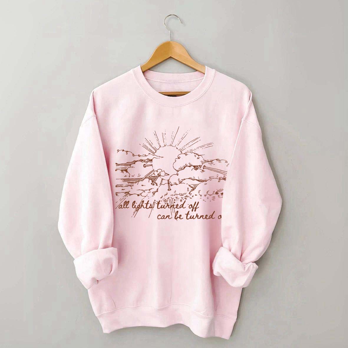 All Lights Turned Off Can Be Turned On Folk Music Festival Sweatshirt