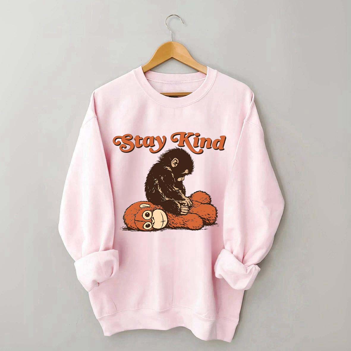Punch Monkey Stay Kind Sweatshirt