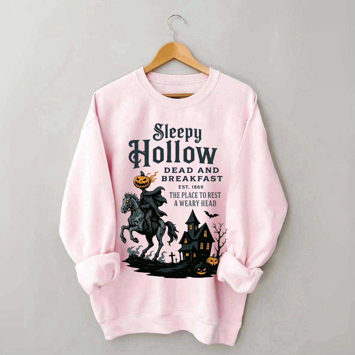 Sleepy Hollow Halloween Horse Sweatshirt