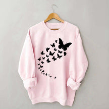 Butterfly Autumn Cute Sweatshirt