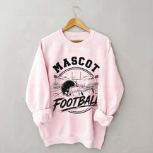 Custom Football Mascot Template Sweatshirt