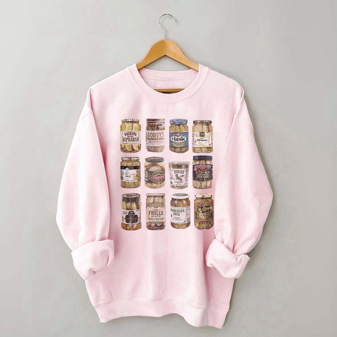 Vintage Canned Pickles Sweatshirt