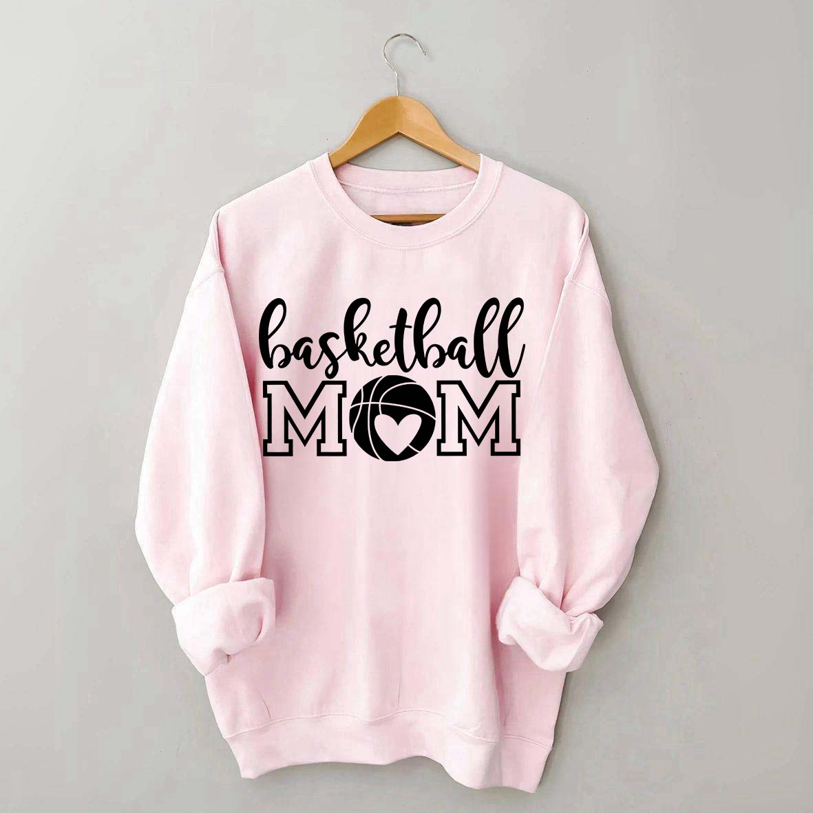 Basketball New Mom Sweatshirt