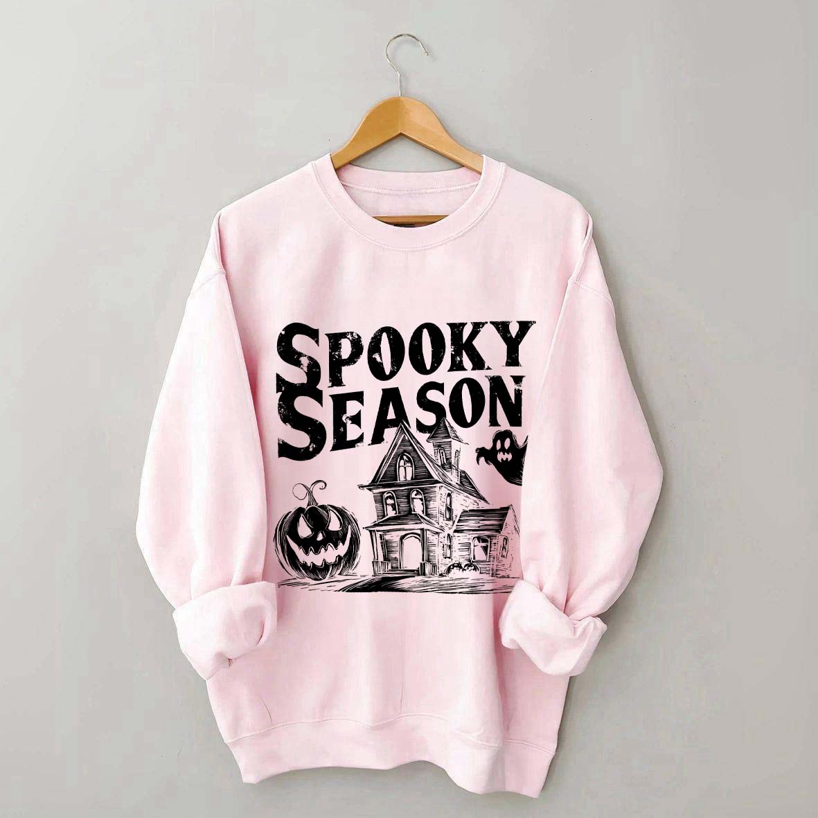 Spooky Season Haunted House Sweatshirt