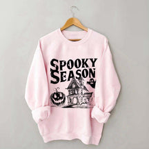 Spooky Season Haunted House Sweatshirt