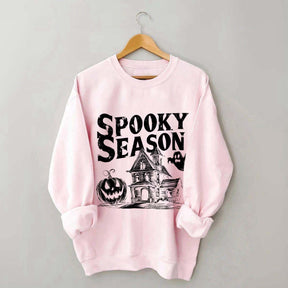 Spooky Season Haunted House Sweatshirt