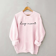 Dog Mom Paw Womens Sweatshirt