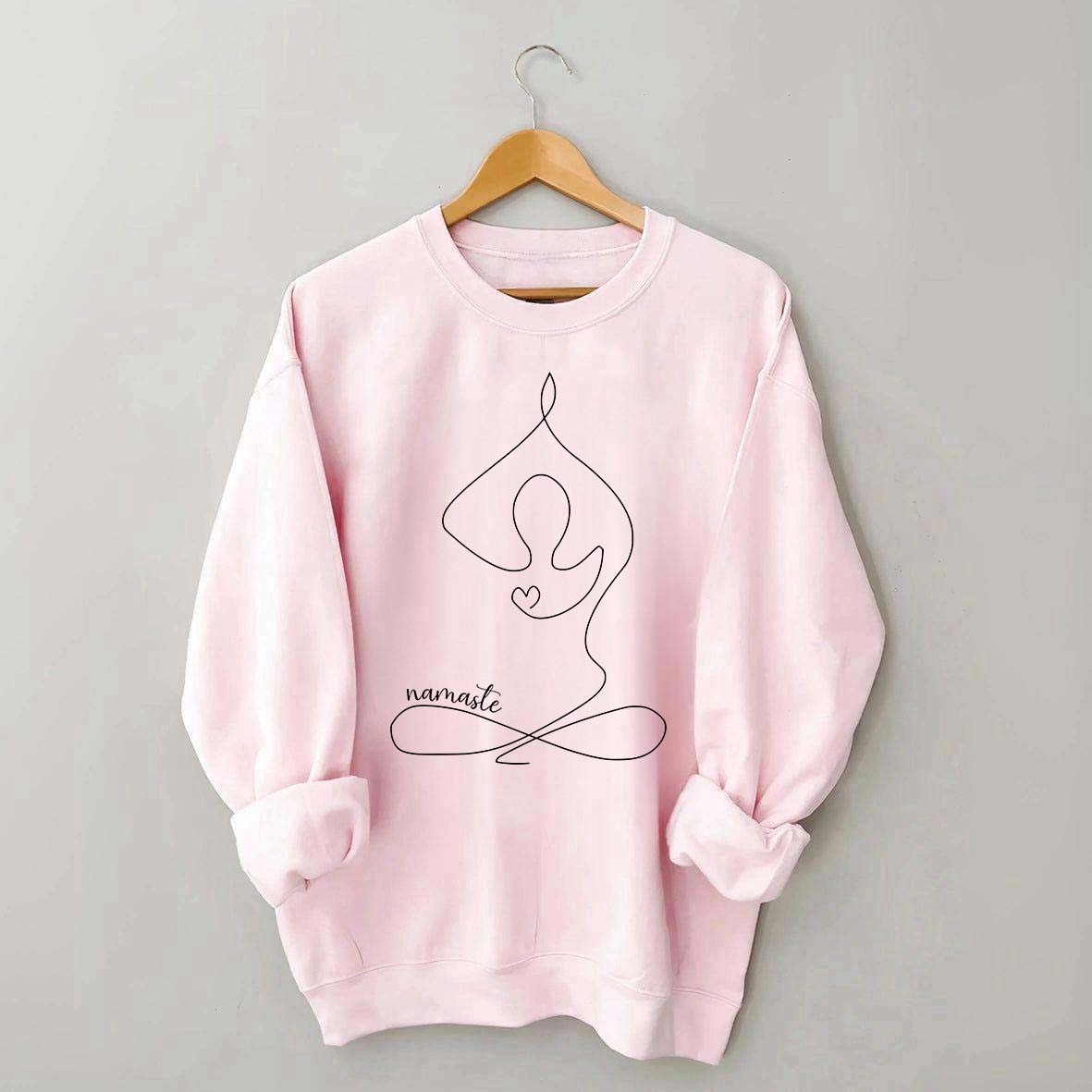 Fitness Casual Yoga Namaste Sweatshirt