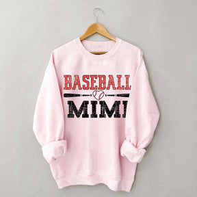 Mimi Baseball Ladies Cute Sweatshirt