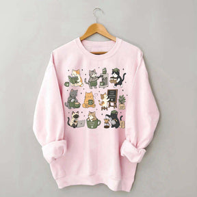 Coffee Cats Catpuccino Sweatshirt