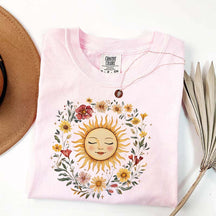 Retro Sunflower Summer Vibes T-Shirt