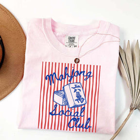 Mahjong Social Club Funny T-Shirt
