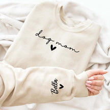 Custom Dog Mom Lover Sweatshirt