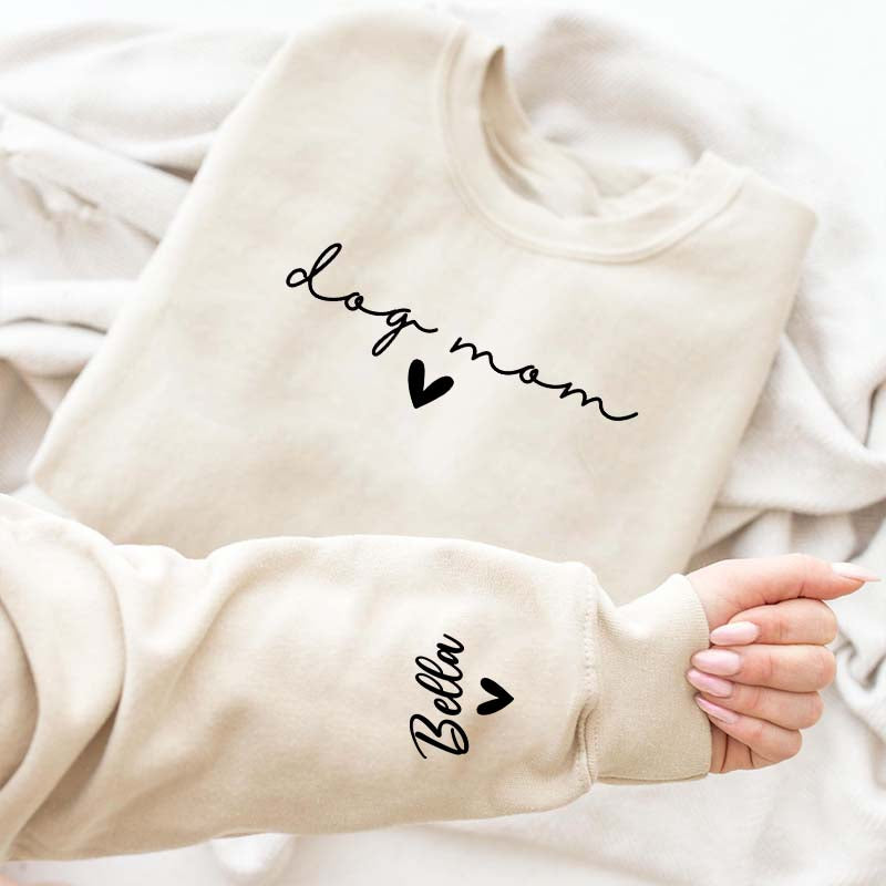 Custom Dog Mom Lover Sweatshirt